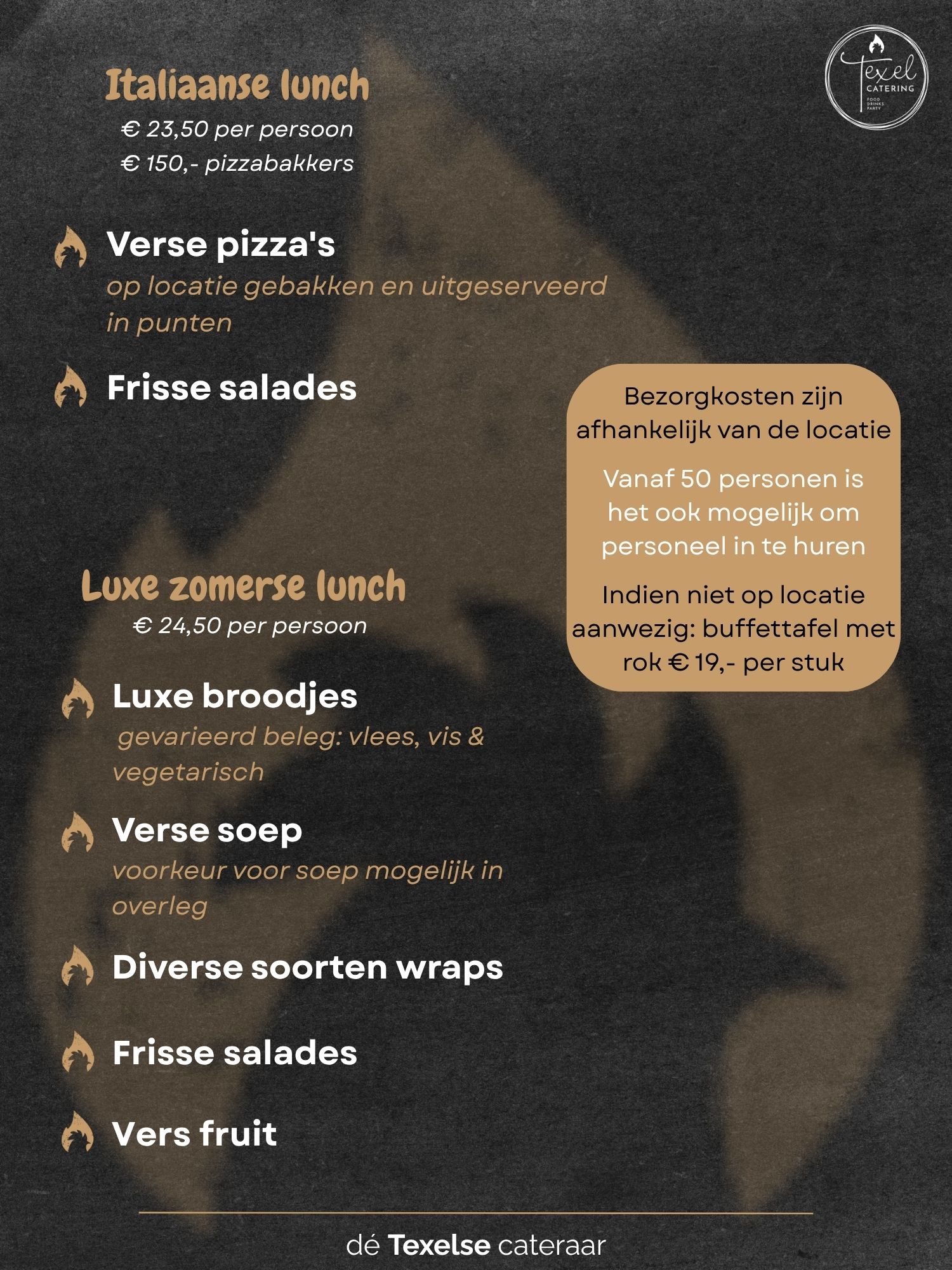 Italiaanse & luxe zomerse lunch